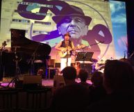 Leonard Cohen Event, Budapes, Hungary 2017